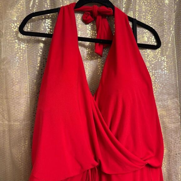 Magicsuit Bianca Rouge Red Swimsuit One Piece Shorts Romper 22W NWT - Picture 3 of 13
